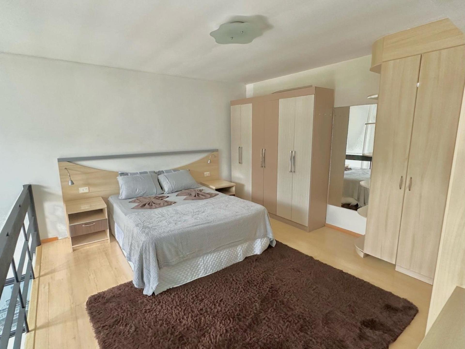 Saint Sebastian Flat 603- Com Hidro! Ate 3 Pessoas, Duplex, No Centro Villa Jaragua do Sul Luaran gambar