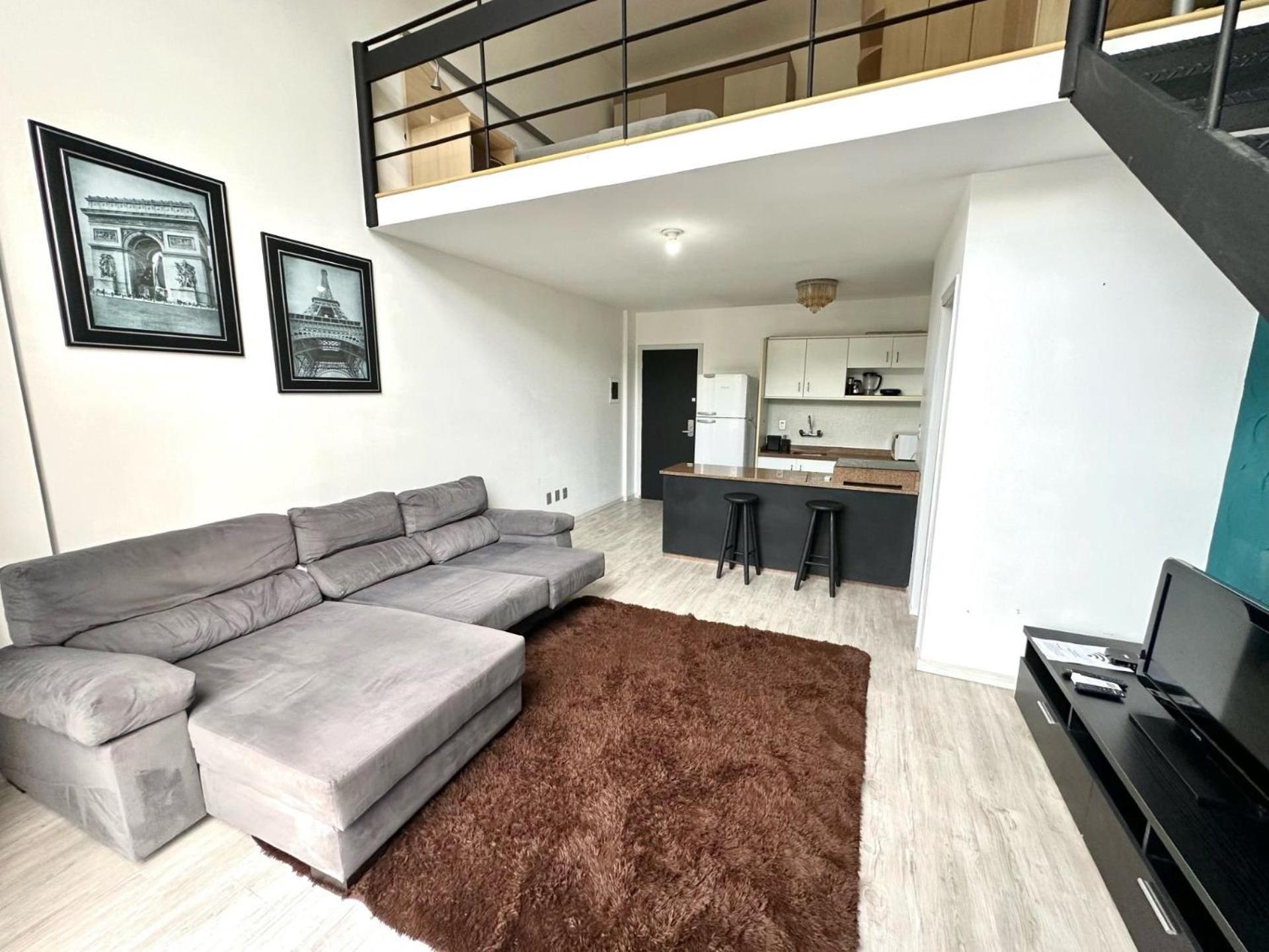 Saint Sebastian Flat 603- Com Hidro! Ate 3 Pessoas, Duplex, No Centro Villa Jaragua do Sul Luaran gambar