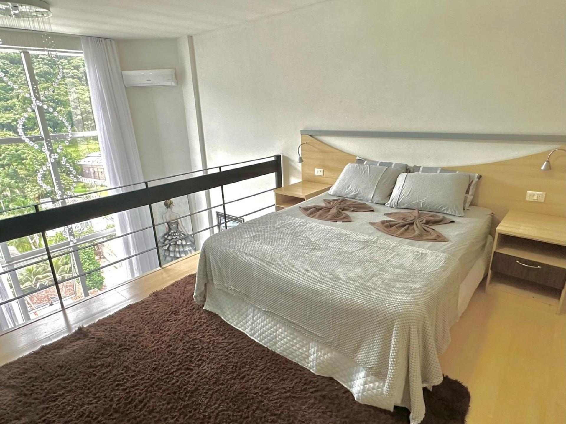 Saint Sebastian Flat 603- Com Hidro! Ate 3 Pessoas, Duplex, No Centro Villa Jaragua do Sul Luaran gambar