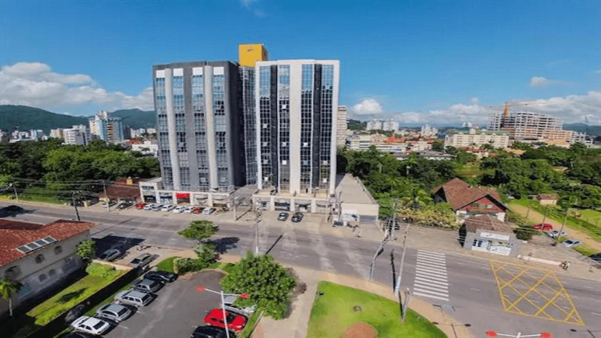 Saint Sebastian Flat 603- Com Hidro! Ate 3 Pessoas, Duplex, No Centro Villa Jaragua do Sul Luaran gambar